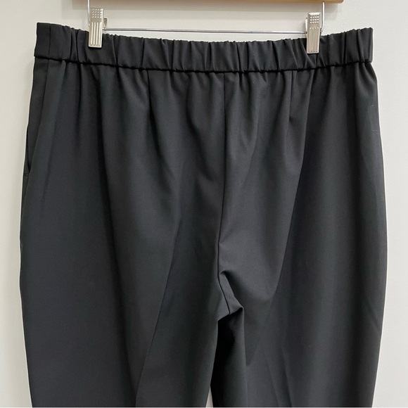 NWT J Crew Factory Elastic-Back Holland black pants plus size 14 - Picture 3 of 10